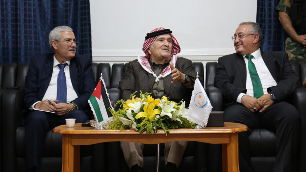 الأمير الحسن يفتتح مركز الصفاوي التعليمي للزراعة بدون تربة في البادية الشمالية الشرقية